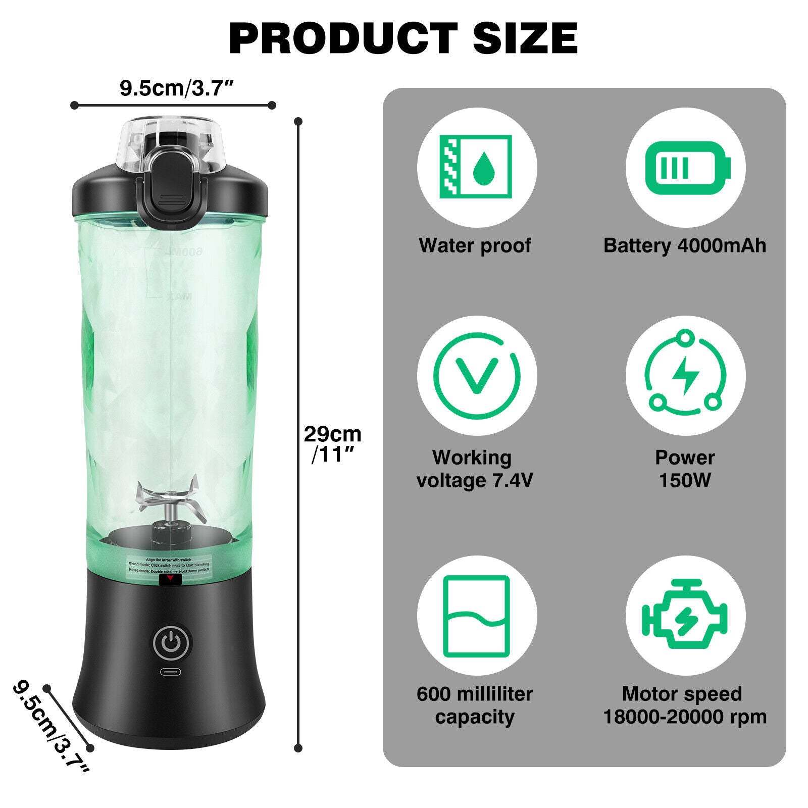 Blender Portable Turbo-Mix