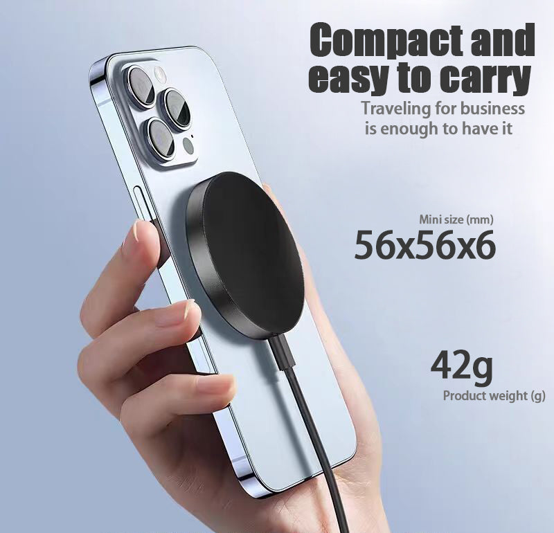 Chargeur Magnétique Sans Fil 15W Ultra-Rapide