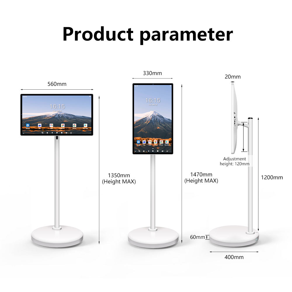 24” Smart Portable Touchscreen TV